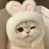 DOWNYPAWS - Chapeau de chat avec oreilles de lapin de pâques