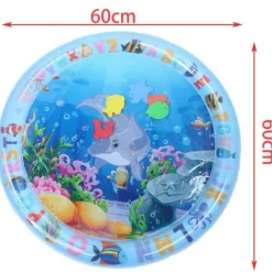 DOWNYPAWS - Coussin d'eau- lit pour chat jouets gonflables--diamètre 60cm