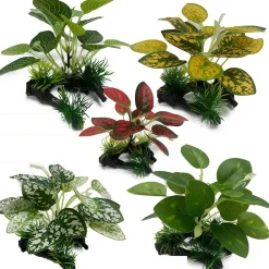 DOWNYPAWS - Décoration D'aquarium : Plantes Aquatiques Artificielles Plantes En Bois - 3 Articles Seront Envoyés Au Hasard Après L'achat