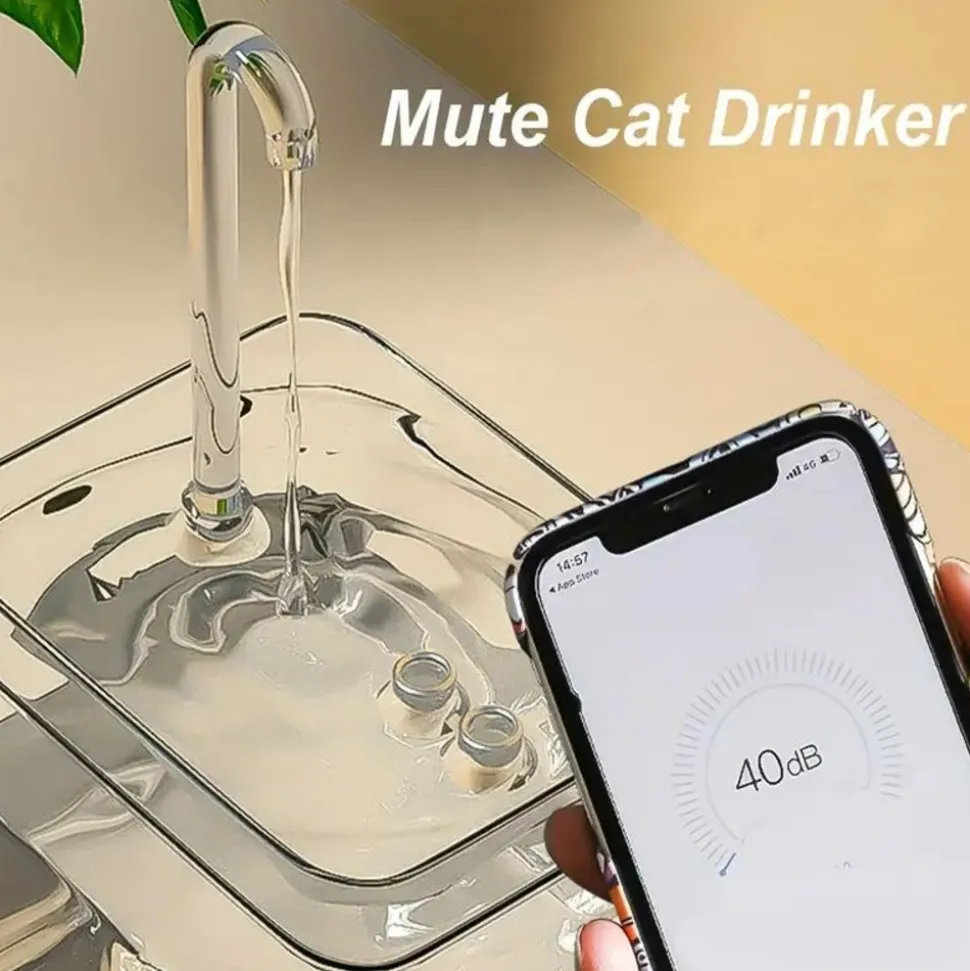 DOWNYPAWS - Fontaine à Eau Avec Circulation Automatique Pour Chat