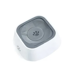 DOWNYPAWS - Fontaine à eau flottante anti-éclaboussures pour chien de compagnie