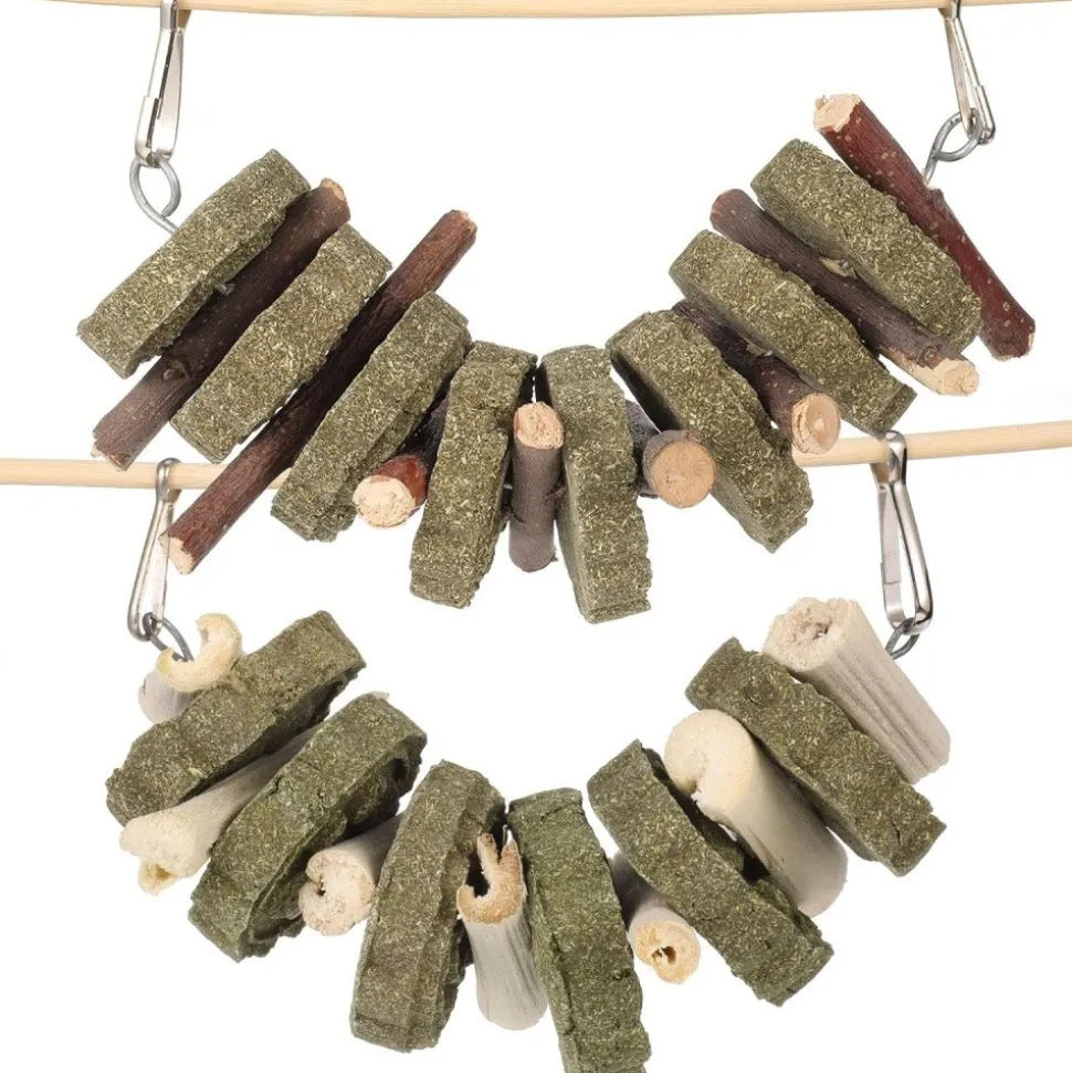 DOWNYPAWS - Jouets à mâcher - 2 pièces branches de pommier naturel