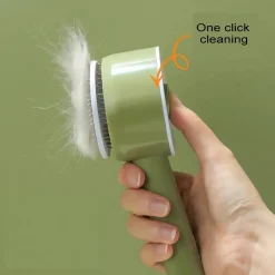DOWNYPAWS - Peigne pour chat: enlever poils flottants nettoyer poils démêlant