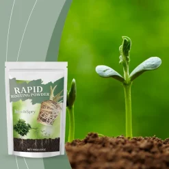 DOWNYPAWS - 2 sachets de poudre d'enracinement pour plantes