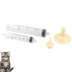 DOWNYPAWS - Seringue nourriture bébés animaux - mesure précise