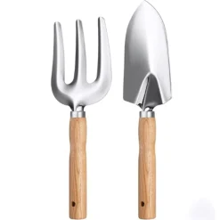 DTOPBUYAGE - Ensemble d'outils de jardin 2 pièces