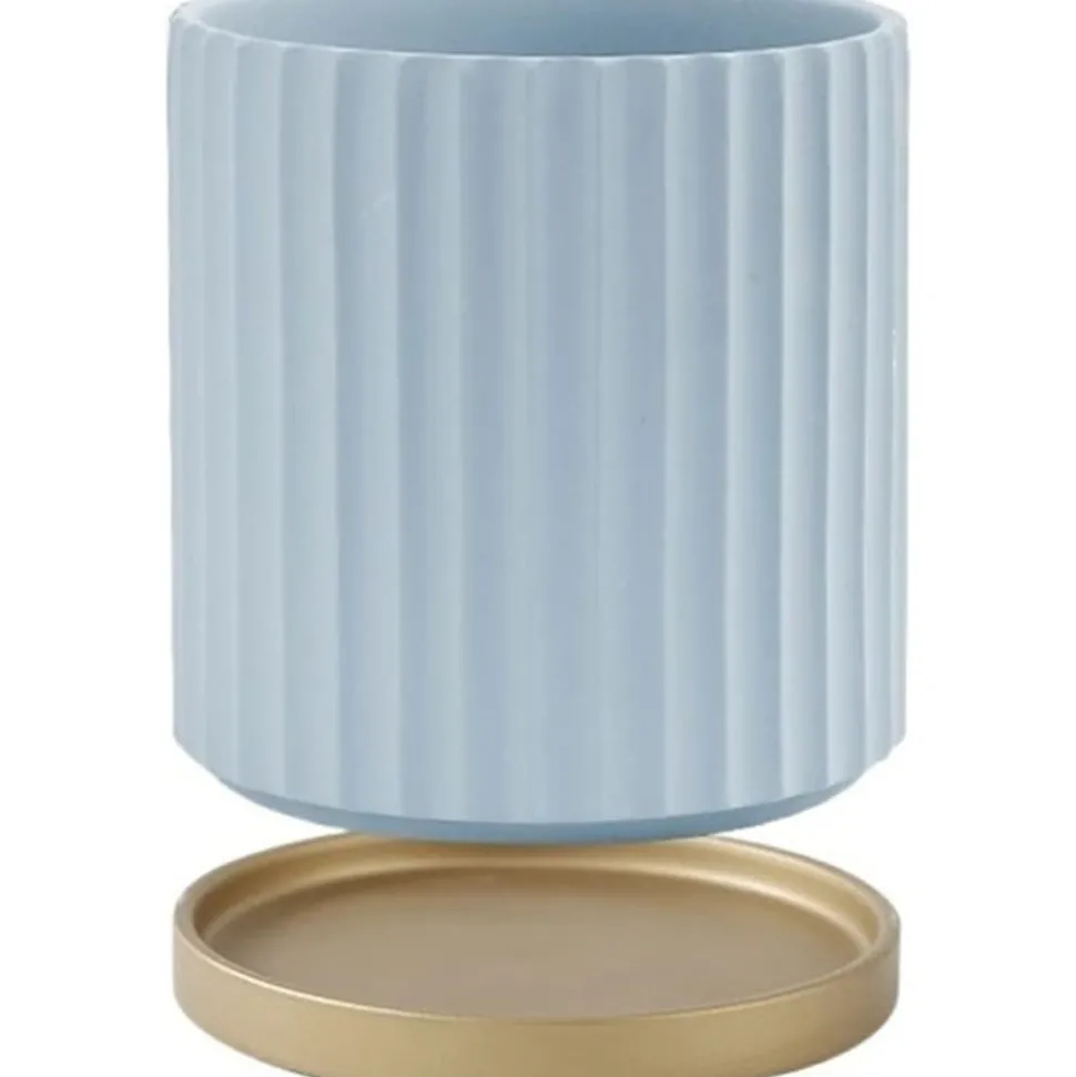 DTOPBUYAGE - Pot de fleur en céramique avec drainage
