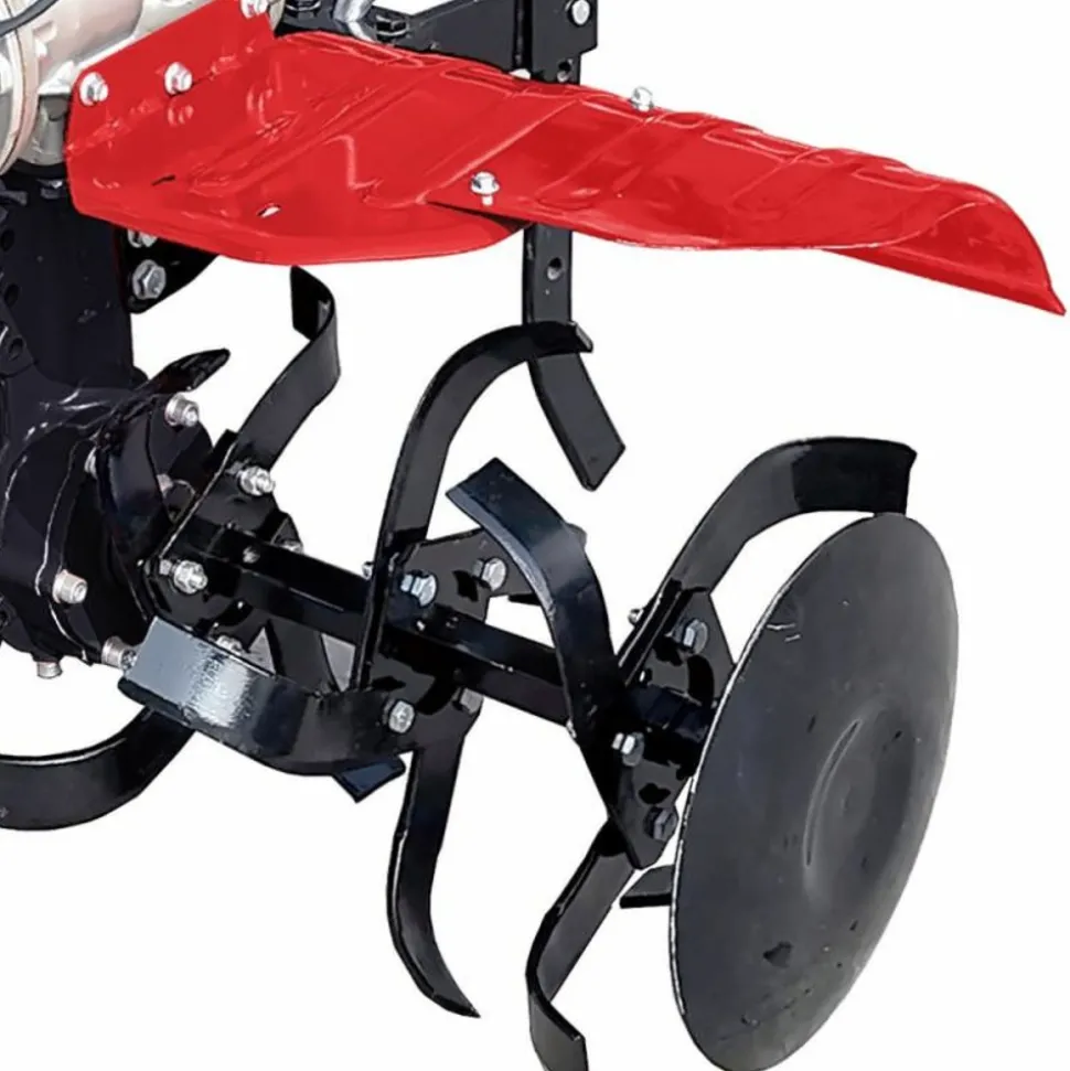 DUNSCH - Motoculteur thermique avec roues pneumatiques travail 102cm vitesses 2av-1ar lea le42212-97w21