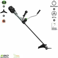 EGO POWER+ - Débroussailleuse professionnelle avec guidon arbre transmission carbone egopower bcx3800e