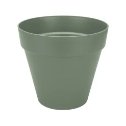 ELHO - Pot Loft Urban rond roues vert pistache - D.50cm