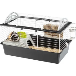 FERPLAST - Cage équipée Casita 80 pour grands rongeurs : longueur 78 cm