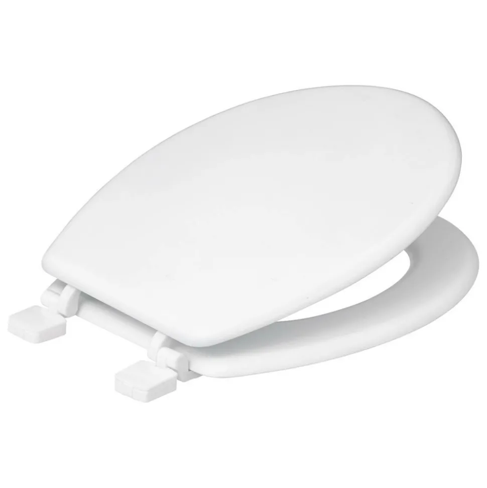 5 FIVE SIMPLY SMART - 5five - abattant wc "colorama" blanc en bois laqué