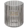 5 FIVE SIMPLY SMART - 5five - pot à brosse à dents "glass" gris