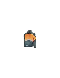 GÉNÉRIQUE - Blouson de bûcheronnage. Tissus enduit déperlant, imperméable, col polaire,2 poches- norme ce en381-11, classe 1 - 20 m/s taille