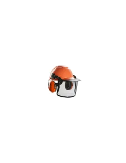 GÉNÉRIQUE - Pack multisystème forestièr 3m™ peltor™ avec casque modèle h700 ventilé orange avec harnais à crémaillère et basane synthétique,