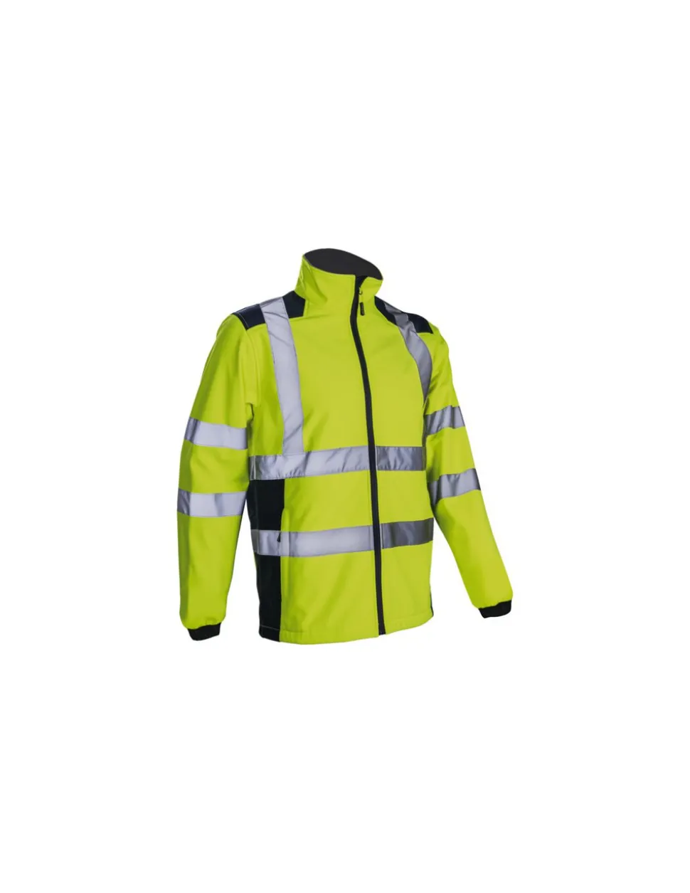 GÉNÉRIQUE - Veste softshell hivi kanpa orange fluo/marine t3xl
