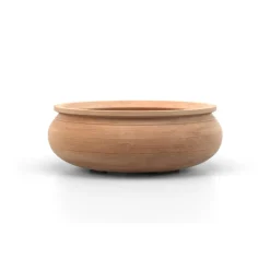 GOICOECHEA - Coupe large en terre cuite L. 23 x H. 8cm