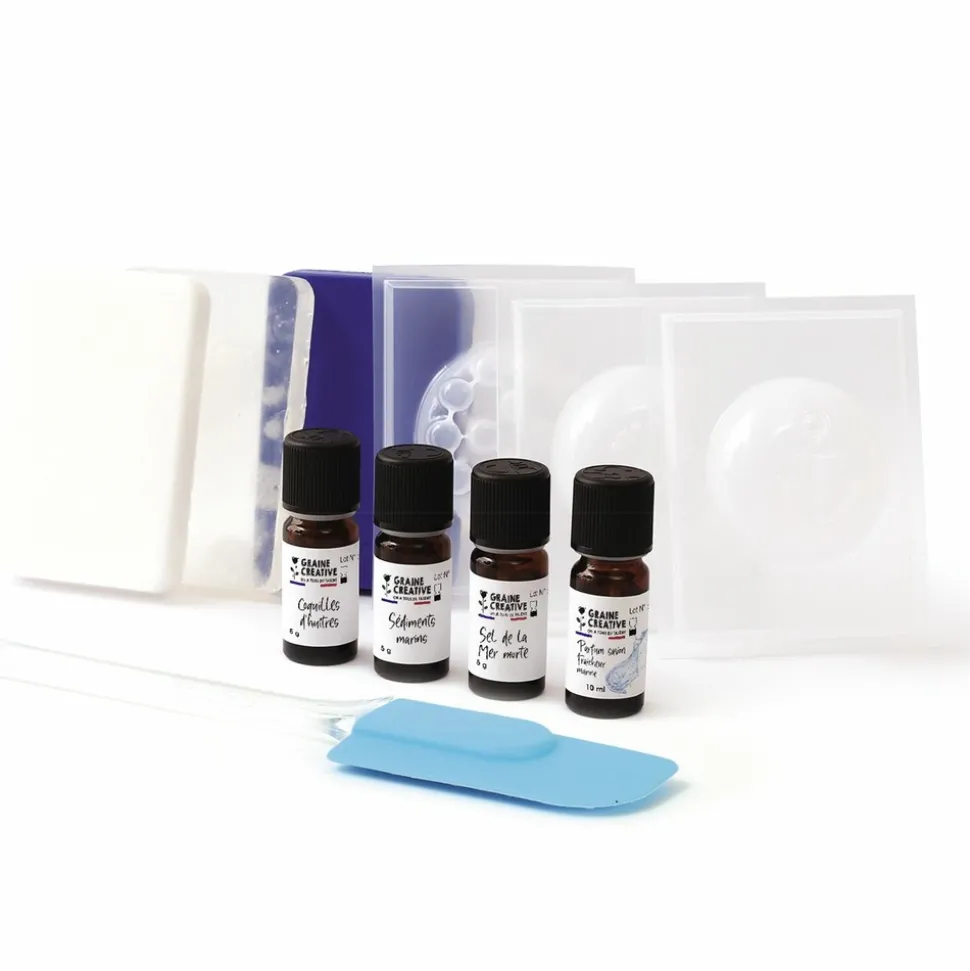 GRAINE CRÉATIVE - Coffret diy savons marins