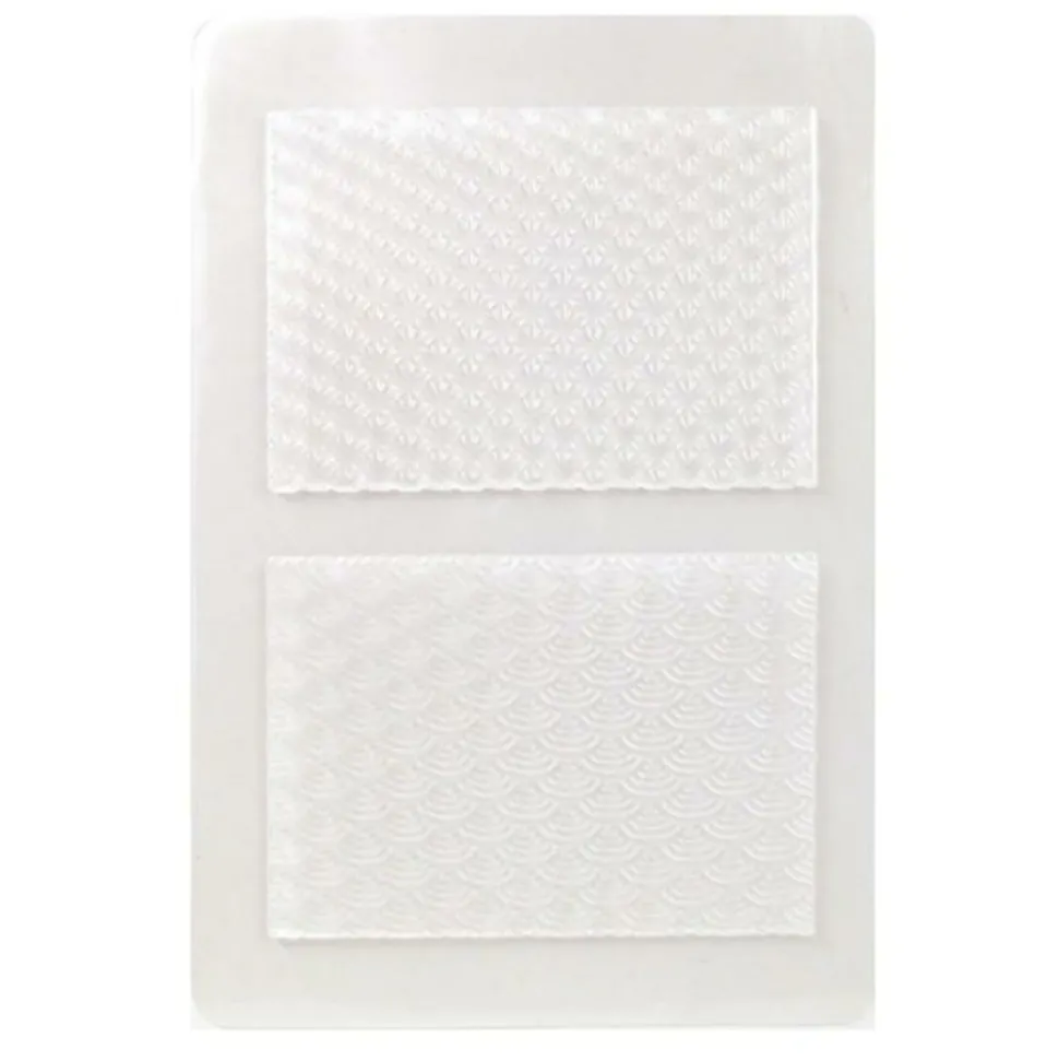 GRAINE CRÉATIVE - Plaque de texture pour pâte polymère - japon