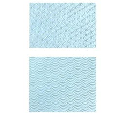 GRAINE CRÉATIVE - Plaque de texture pour pâte polymère - japon