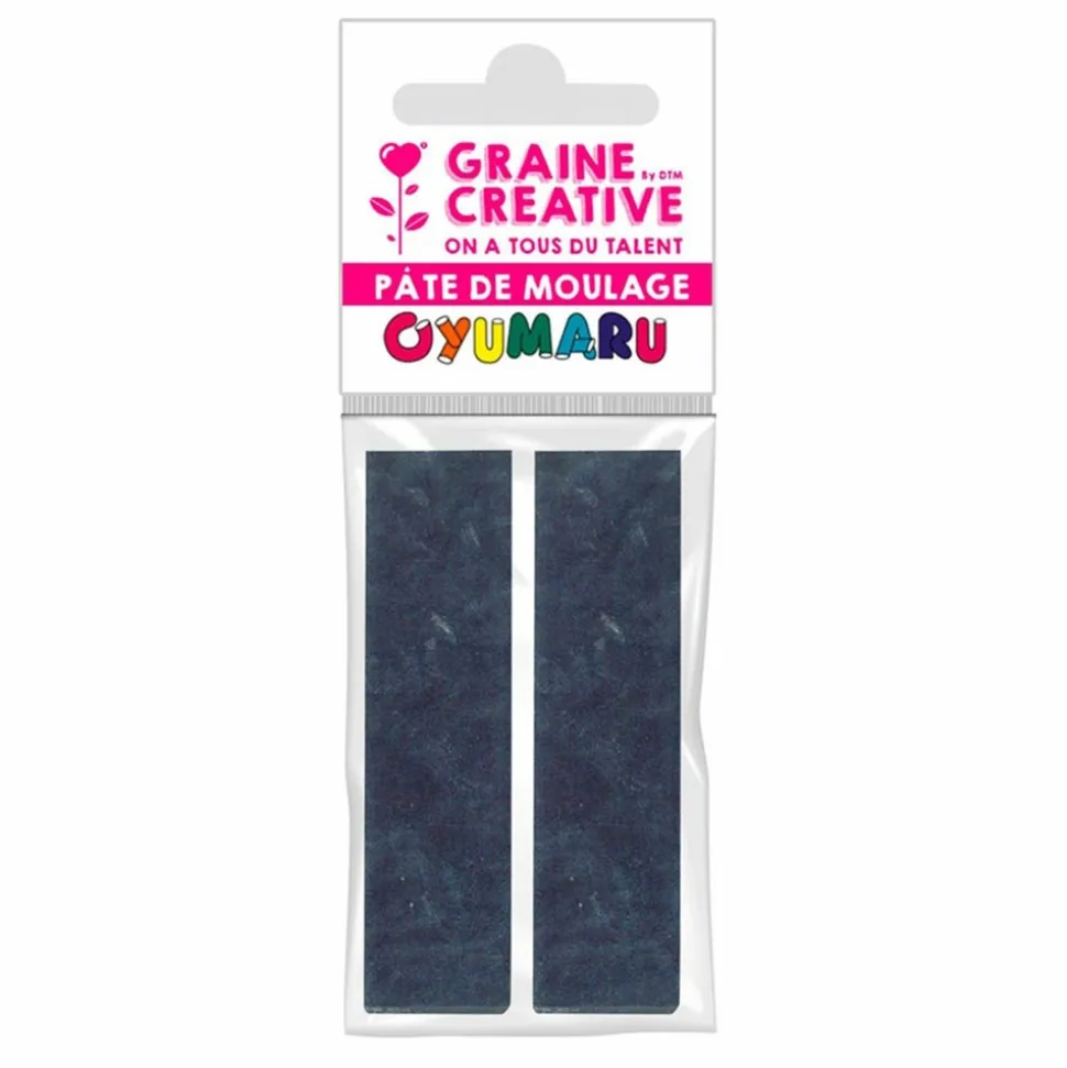 GRAINE CRÉATIVE - 2 pâtes oyumaru noir