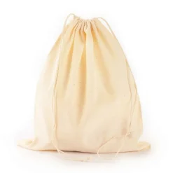 GRAINE CRÉATIVE - Sac pochon en coton à décorer 24 x 29 cm