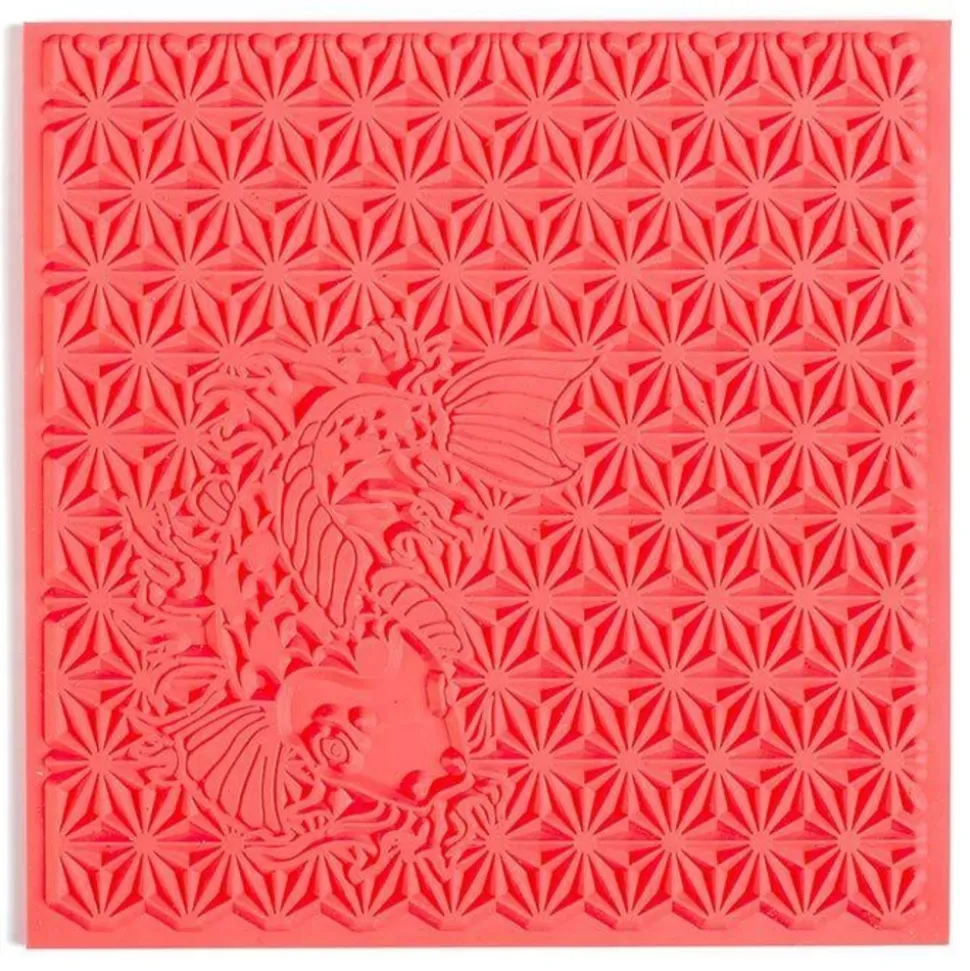 GRAINE CRÉATIVE - Tapis de texture pour pâte polymère - japon