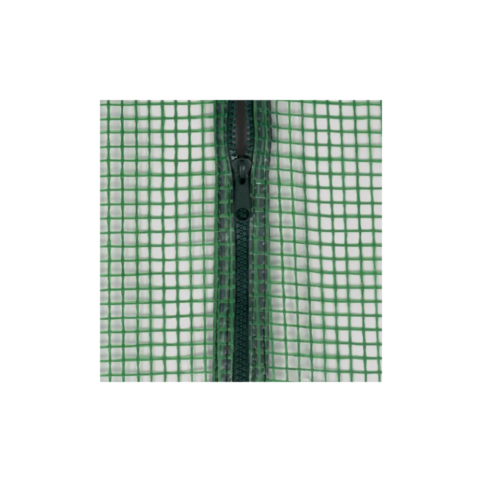 IDMARKET - Serre tunnel de jardin 6m² verte gamme maraîchère roma 2x3m