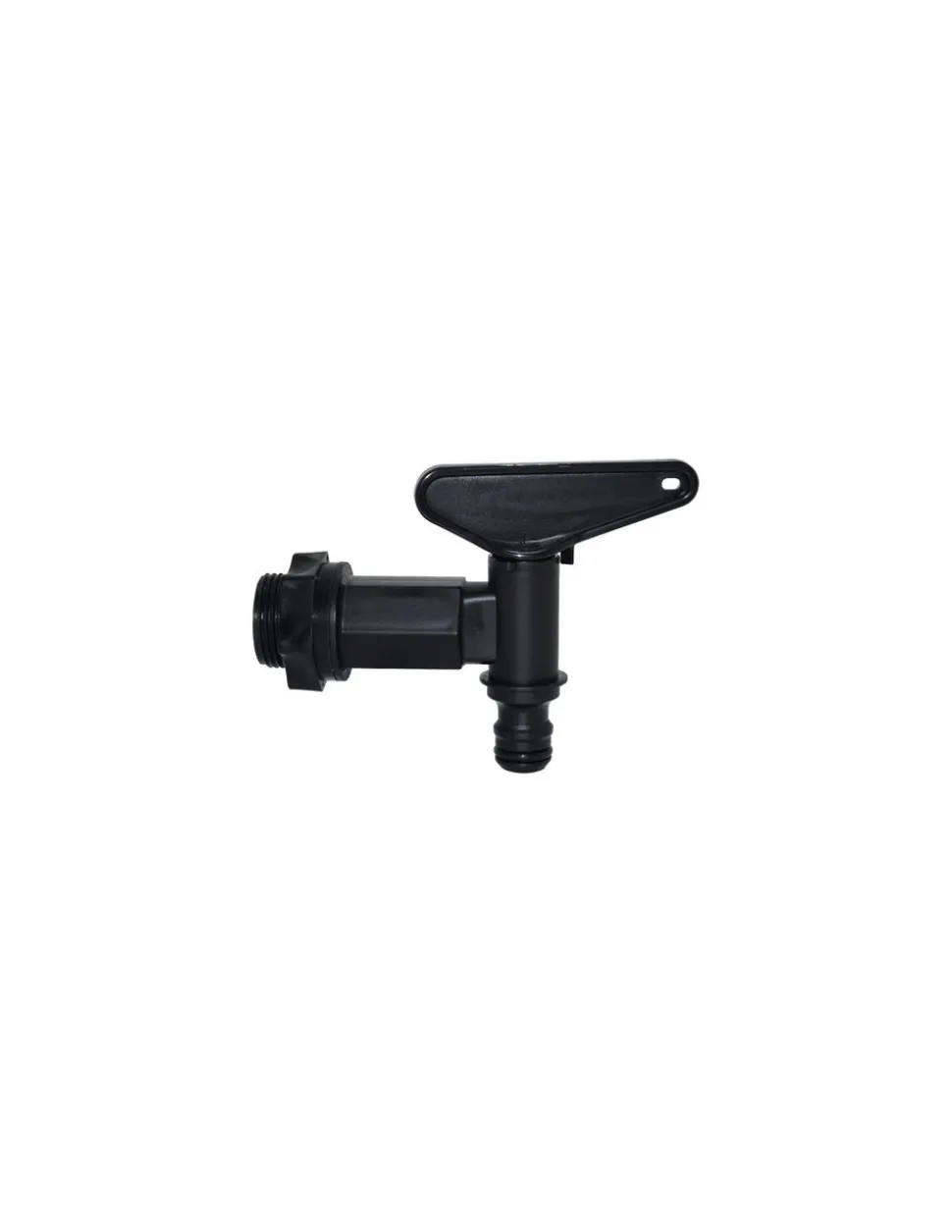 ISO - Robinet cuve plastique rapide 20 x 27 - boutte