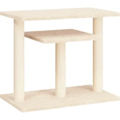 MAISON EXCLUSIVE - Arbres à chat avec plates-formes crème 62,5 cm