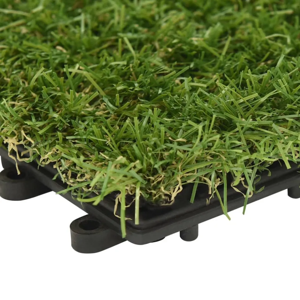 MAISON EXCLUSIVE - Carreaux de gazon artificiel 22 pcs vert 30x30 cm