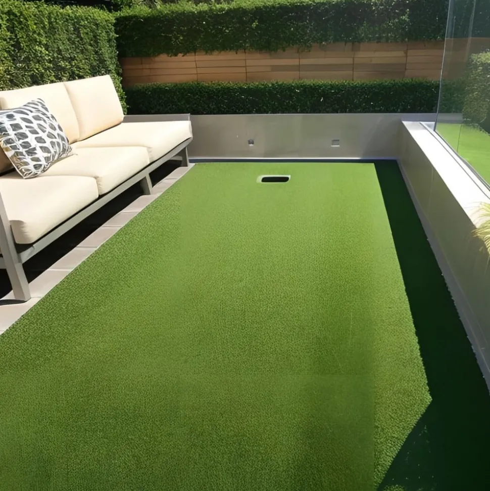 MAISON EXCLUSIVE - Gazon artificiel 7/9 mm 1x10 m vert