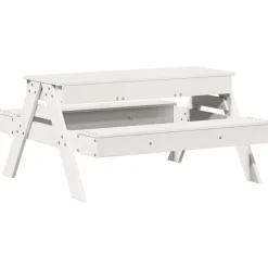 MAISON EXCLUSIVE - Table de pique-nique avec bac à sable pour enfants pin massif