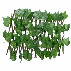 MAISON EXCLUSIVE - Treillis de feuille de vigne artificiel extensible 180x20 cm
