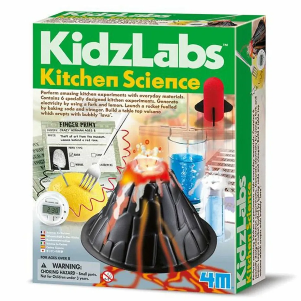 4M - Coffret découverte de la science en cuisine - kit d'expériences