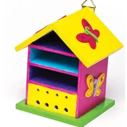 MES COURSES EN VRAC - Kit de 2 maisonnettes pour insectes en bois à personnaliser - petits modèles