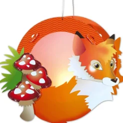 MES COURSES EN VRAC - Lanterne lumineuse à construire - renard