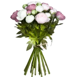 MICA - Bouquet de renoncules, rose 30 cm