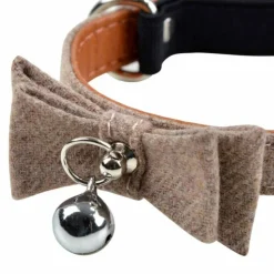 PARIS PRIX - Collier pour chat "anti etranglement" 27cm naturel