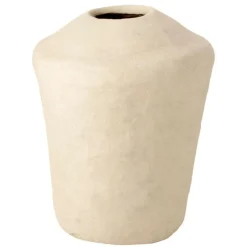 PARIS PRIX - Vase design "chad" 63cm blanc