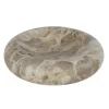 PARIS PRIX - Vide-poche en marbre "bali" 29cm beige