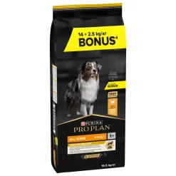 PROPLAN - Croquettes Light pour chien stérilisé - 14 kg + 2,5 kg offerts.
