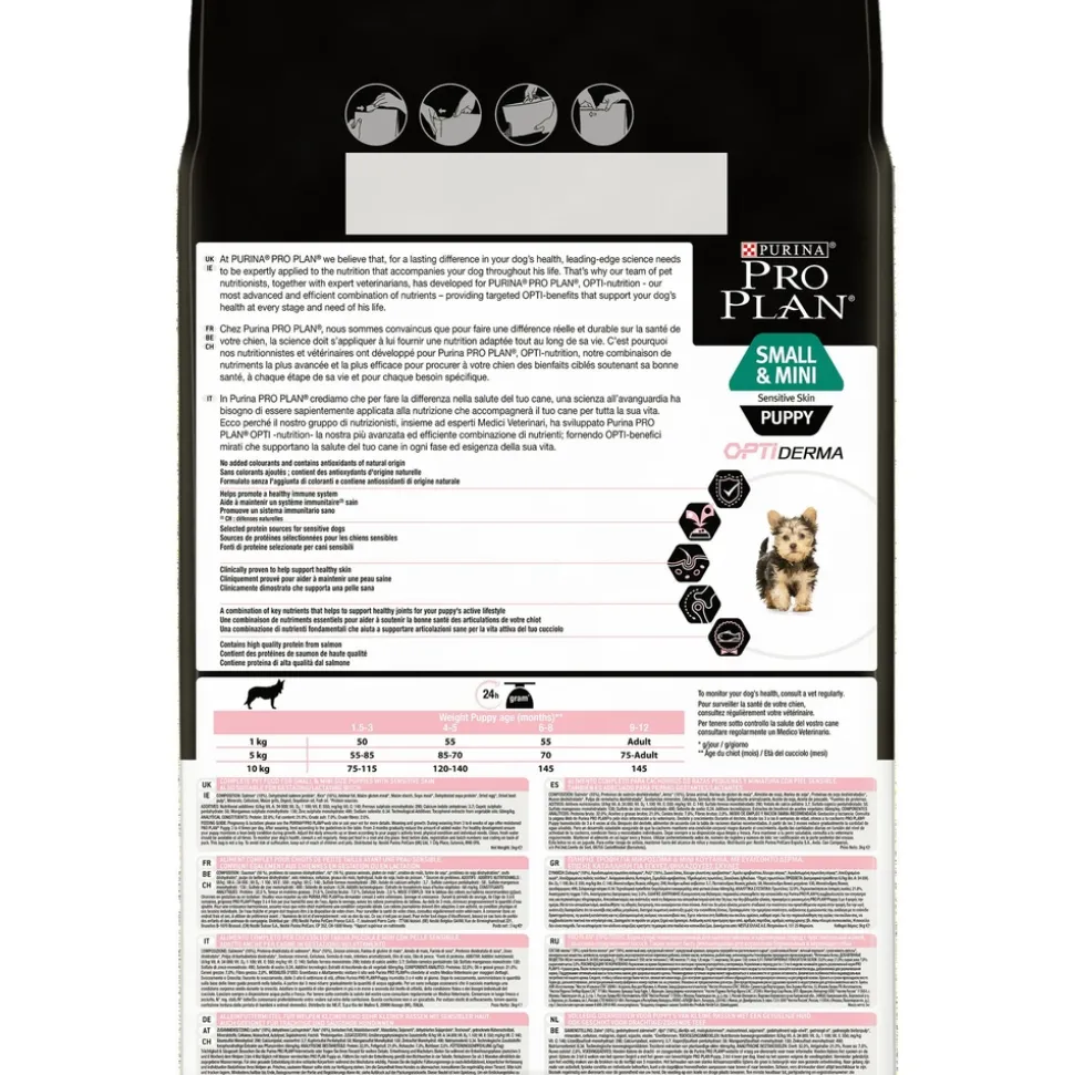 PROPLAN - Croquettes pour chiot peau sensible Super Premium - 3 kg