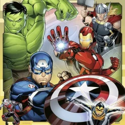 RAVENSBURGER - Puzzle les puissants avengers 3x49 pcs