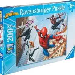 RAVENSBURGER - Ravensburger - puzzle spider-man 200 pièces xxl - les pouvoirs de l'araignée - enfant 8 ans et plus