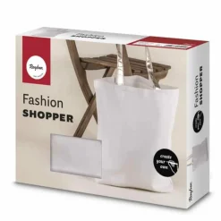RAYHER - Sac en tissu à customiser 46 x 46 cm - blanc