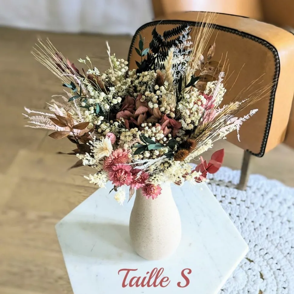 RECONCILIATION VEGETALE - Bouquet de fleurs séchées emma taille l