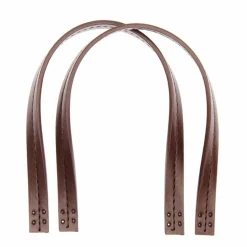 RICO DESIGN - Anses de sac courtes - marron - 32,5 cm
