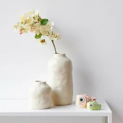 RICO DESIGN - Branche de cerisier blanc en fleur - 57 cm