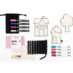 RICO DESIGN - Feutre pour textile 3 mm - vert